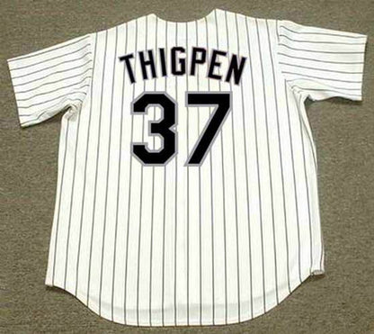 Bobby Thigpen Chicago White Sox 1991 Baseball jersey retro stitched fan gear RTJ01673