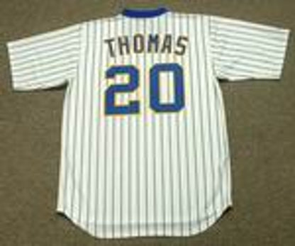 Gorman Thomas Milwaukee Brewers 1982 Baseball jersey retro stitched fan gear RTJ00817