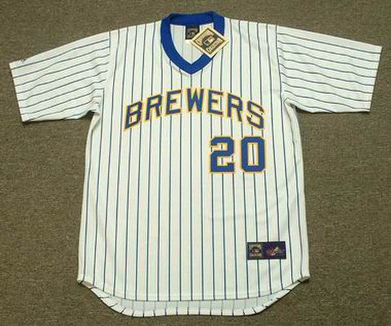 Gorman Thomas Milwaukee Brewers 1982 Baseball jersey retro stitched fan gear RTJ00817