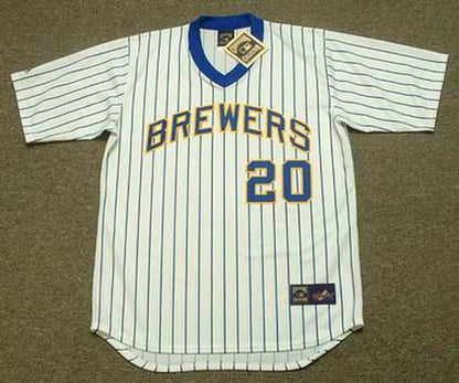 Gorman Thomas Milwaukee Brewers 1982 Baseball jersey retro stitched fan gear RTJ00817
