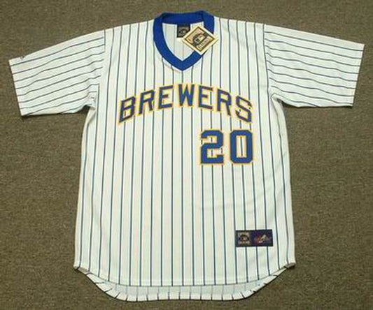 Gorman Thomas Milwaukee Brewers 1982 Baseball jersey retro stitched fan gear RTJ00817