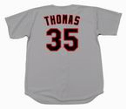 Frank Thomas Chicago White Sox 1990 Baseball jersey retro stitched fan gear RTJ00941
