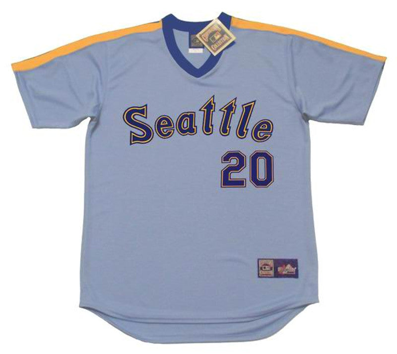 Gorman Thomas Seattle Mariners 1984 Baseball jersey retro stitched fan gear RTJ00815