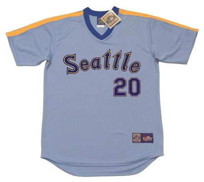 Gorman Thomas Seattle Mariners 1984 Baseball jersey retro stitched fan gear RTJ00815