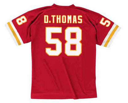 DETH KCC 1994 Throwback Home Football Jersey, Retro Stitched Jersey