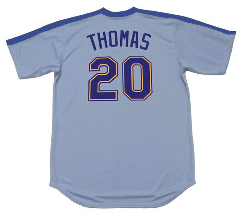 Gorman Thomas Seattle Mariners 1984 Baseball jersey retro stitched fan gear RTJ00815