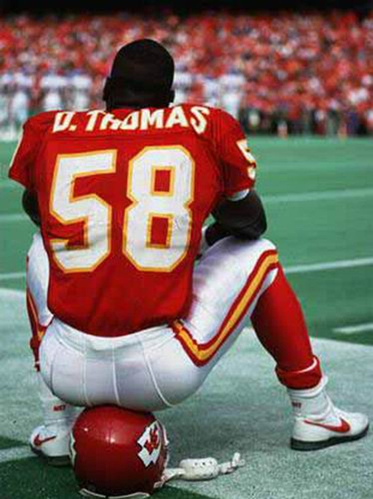 DETH KCC 1994 Throwback Home Football Jersey, Retro Stitched Jersey