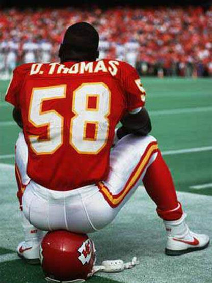 DETH KCC 1994 Throwback Home Football Jersey, Retro Stitched Jersey