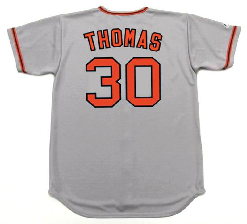 Derrel Thomas San Francisco Giants 1975 Baseball jersey retro stitched fan gear RTJ01155
