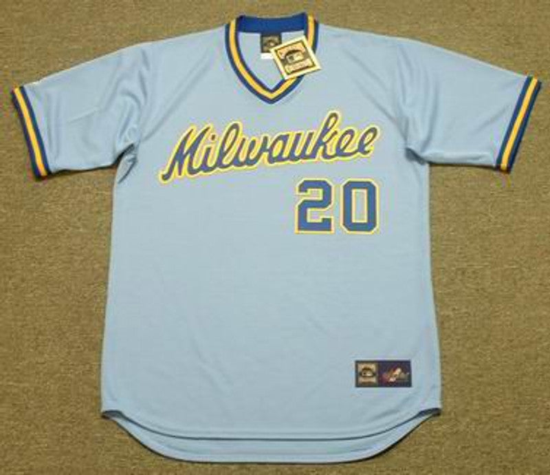 Gorman Thomas Milwaukee Brewers 1982 Baseball jersey retro stitched fan gear RTJ00816
