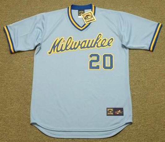 Gorman Thomas Milwaukee Brewers 1982 Baseball jersey retro stitched fan gear RTJ00816