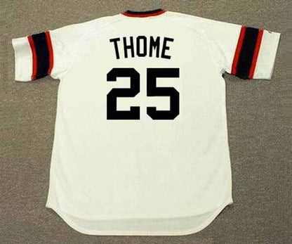 Jim Thome Chicago White Sox 1980s Baseball jersey retro stitched fan gear RTJ00531