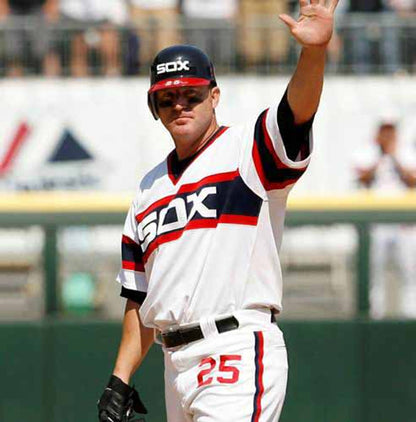 Jim Thome Chicago White Sox 1980s Baseball jersey retro stitched fan gear RTJ00531