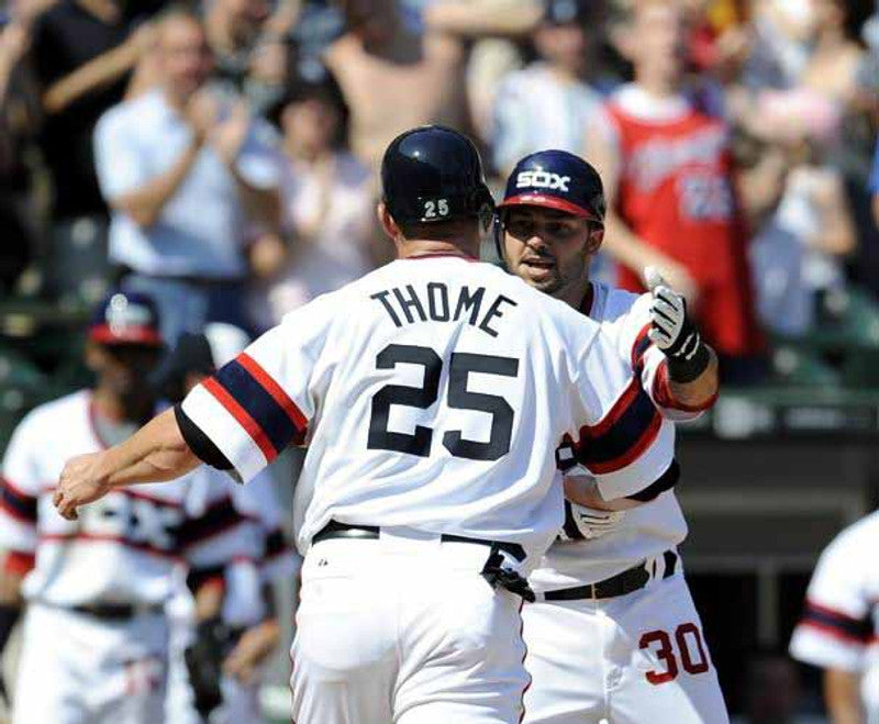 Jim Thome Chicago White Sox 1980s Baseball jersey retro stitched fan gear RTJ00531