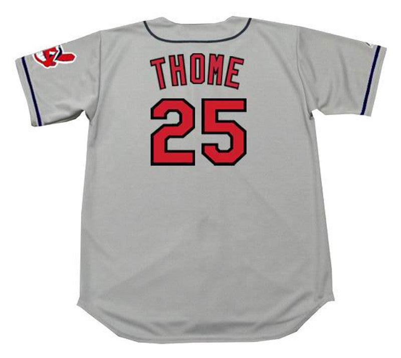 Jim Thome Cleveland Indians 1997 Baseball jersey retro stitched fan gear RTJ00526