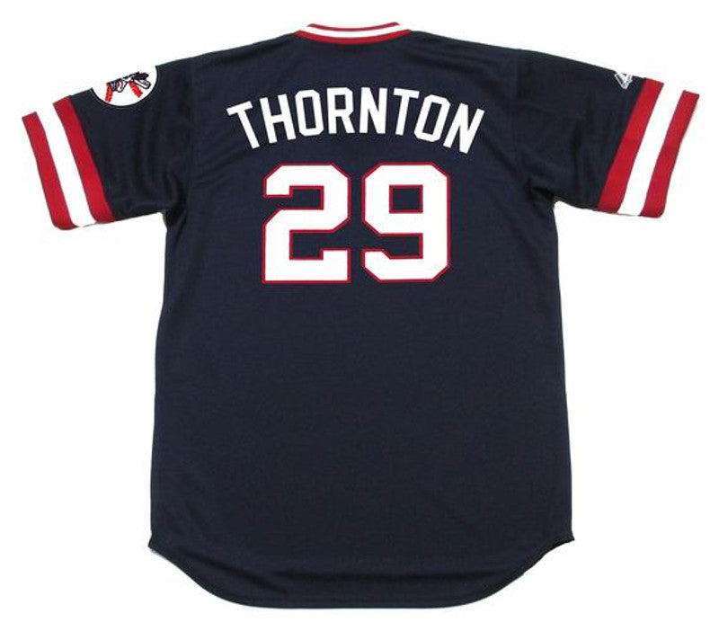 Andre Thornton Cleveland Indians 1977 Baseball jersey retro stitched fan gear RTJ01917