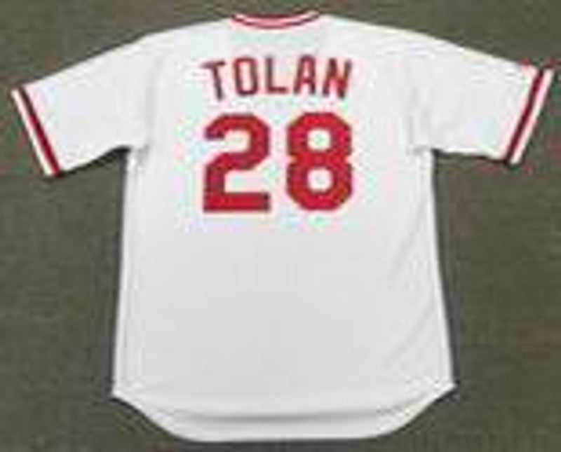 Bobby Tolan Cincinnati Reds 1972 Baseball jersey retro stitched fan gear RTJ01670
