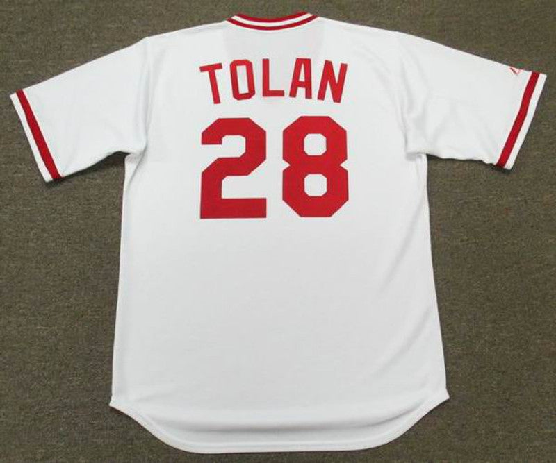 Bobby Tolan Cincinnati Reds 1972 Baseball jersey retro stitched fan gear RTJ01670