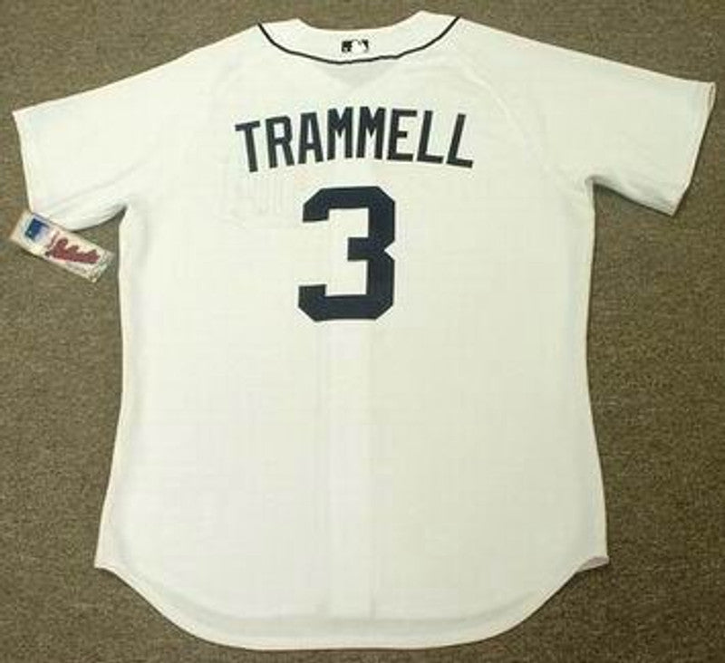 Alan Trammell Detroit Tigers Baseball jersey retro stitched fan gear RTJ01956