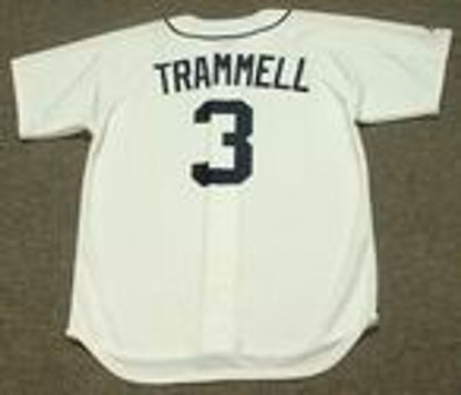 Alan Trammell Detroit Tigers 1984 Baseball jersey retro stitched fan gear RTJ01957