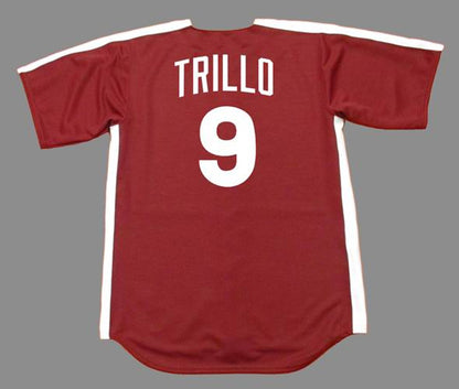 Manny Trillo Philadelphia Phillies 1979 Baseball jersey retro stitched fan gear RTJ00054