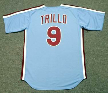 Manny Trillo Philadelphia Phillies 1980 Baseball jersey retro stitched fan gear RTJ00053