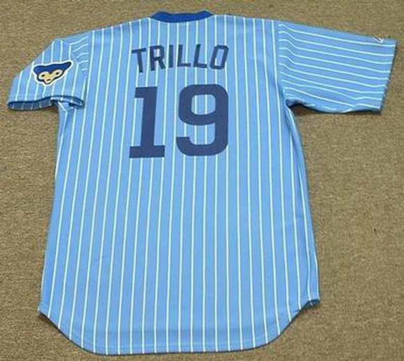 Manny Trillo Chicago Cubs 1978 Baseball jersey retro stitched fan gear RTJ00056