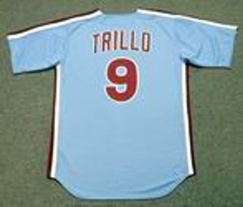 Manny Trillo Philadelphia Phillies 1980 Baseball jersey retro stitched fan gear RTJ00053