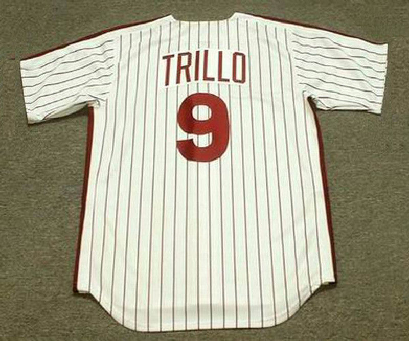 Manny Trillo Philadelphia Phillies 1980 Baseball jersey retro stitched fan gear RTJ00052