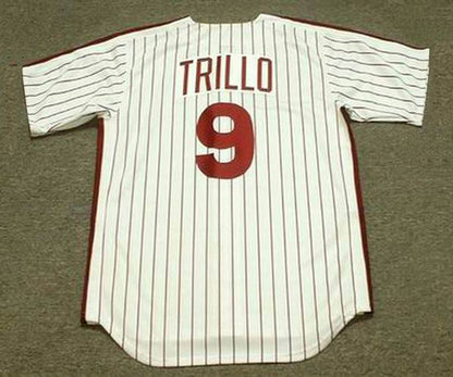 Manny Trillo Philadelphia Phillies 1980 Baseball jersey retro stitched fan gear RTJ00052