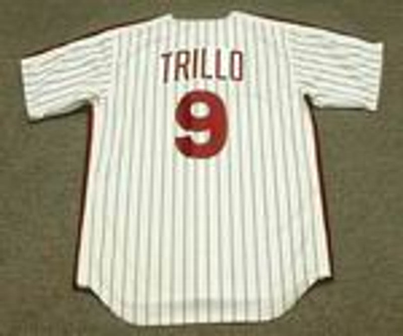 Manny Trillo Philadelphia Phillies 1980 Baseball jersey retro stitched fan gear RTJ00052