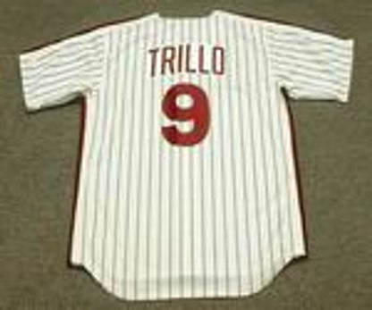Manny Trillo Philadelphia Phillies 1980 Baseball jersey retro stitched fan gear RTJ00052