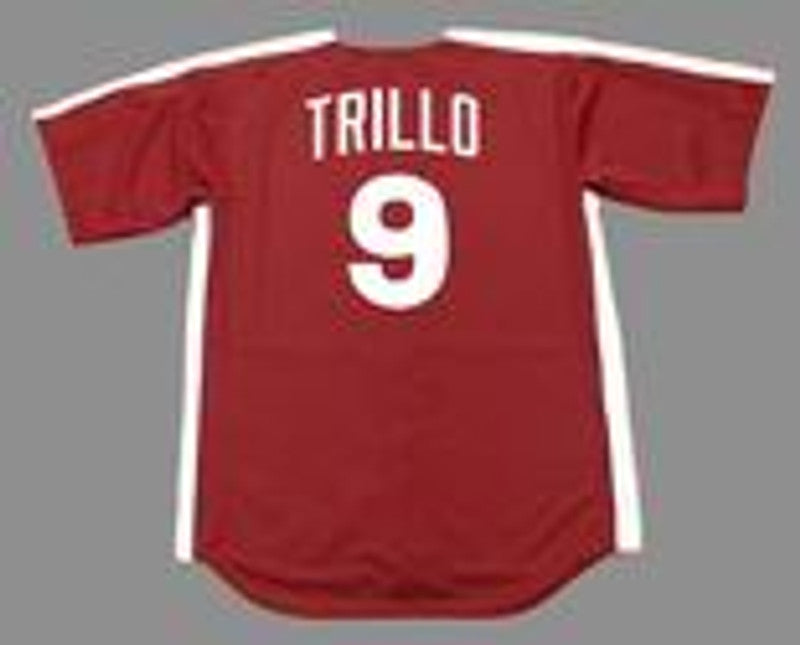 Manny Trillo Philadelphia Phillies 1979 Baseball jersey retro stitched fan gear RTJ00054