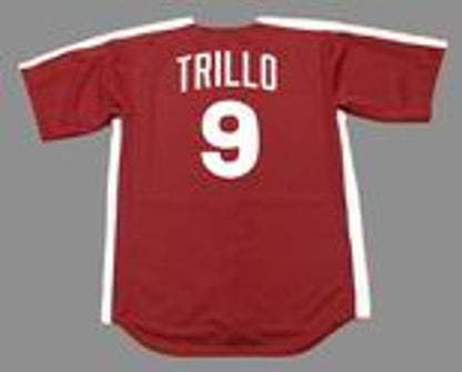 Manny Trillo Philadelphia Phillies 1979 Baseball jersey retro stitched fan gear RTJ00054