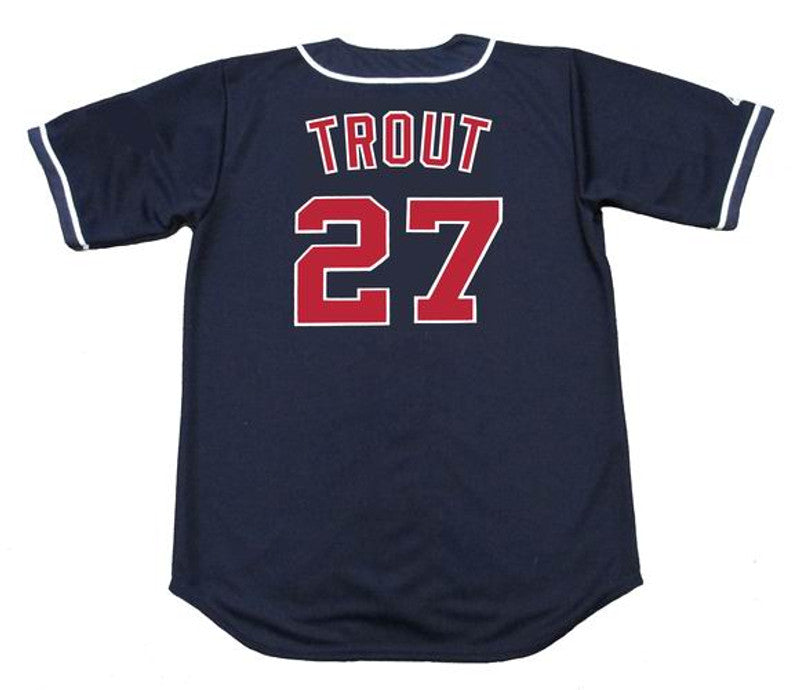 MT CA 1990s Throwback Alternate Baseball Stitched Jersey, Vintage Baseball Jersey, Retro Sewn Jersey