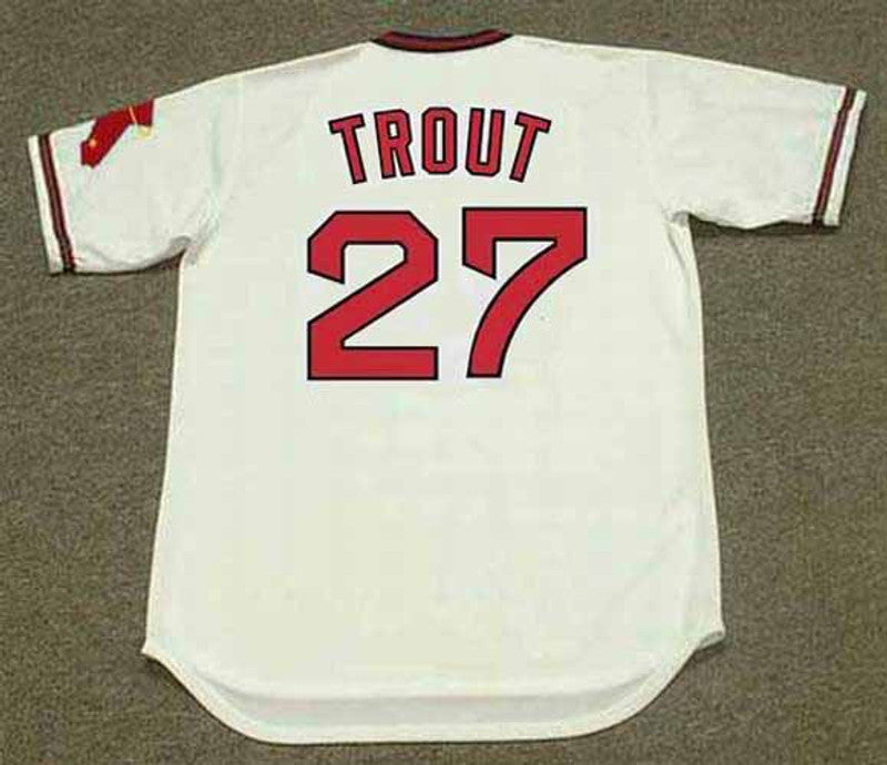 MT CA 1980s Home Throwback Baseball Stitched Jersey, Vintage Baseball Jersey, Retro Sewn Jersey