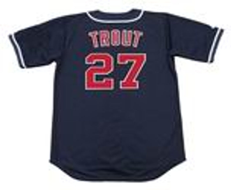 MT CA 1990s Throwback Alternate Baseball Stitched Jersey, Vintage Baseball Jersey, Retro Sewn Jersey