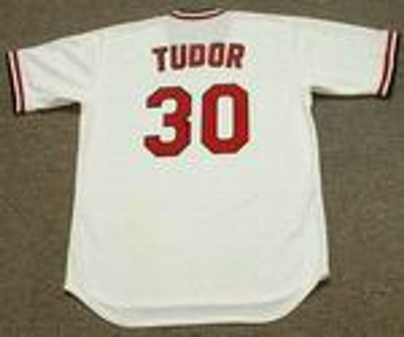 John Tudor St. Louis Cardinals 1985 Baseball jersey retro stitched fan gear RTJ00396