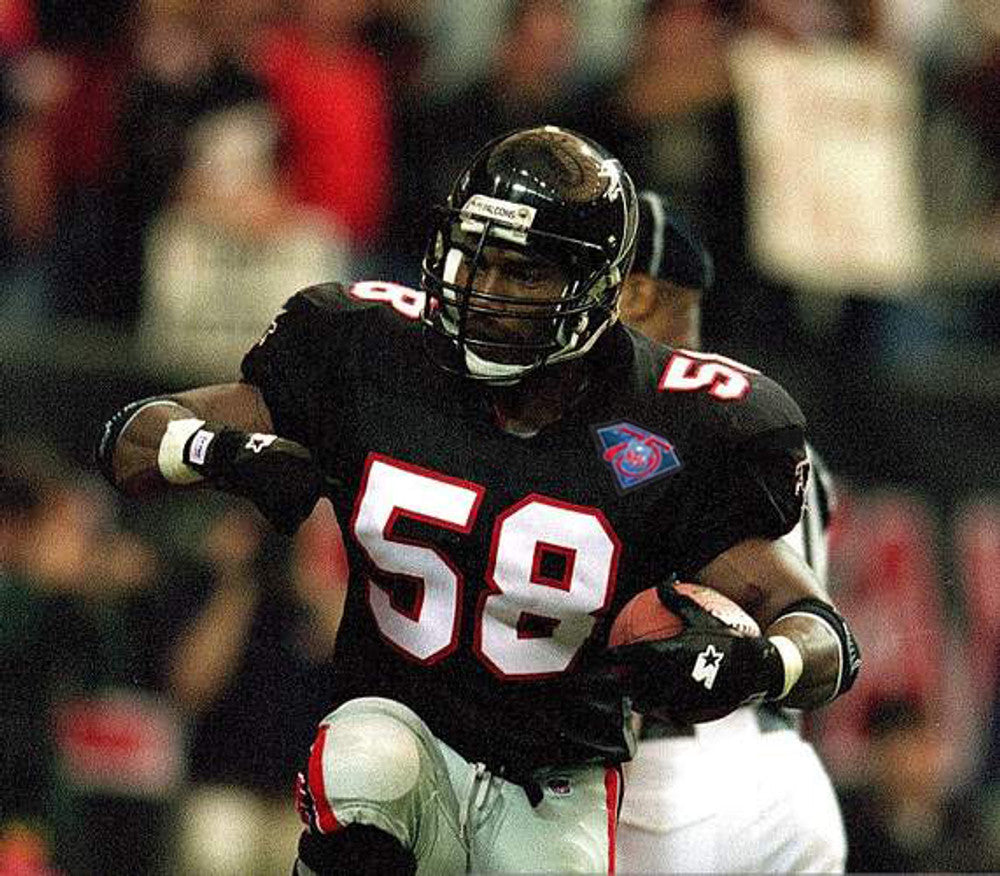 Atlanta Falcons Jessie Tuggle 1994 Home Throwback Football Jersey product image