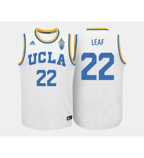 UCLA Bruins 22 T J Leaf White Home College Basketball Jersey retro stitched fan jersey RTJ7578 image 1
