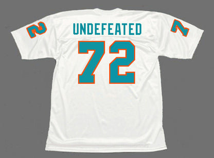 Miami Dolphins 1972 Throwback Football Jersey product image