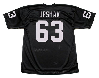 Oakland Raiders Gene Upshaw 1976 Home Throwback Football Jersey product image
