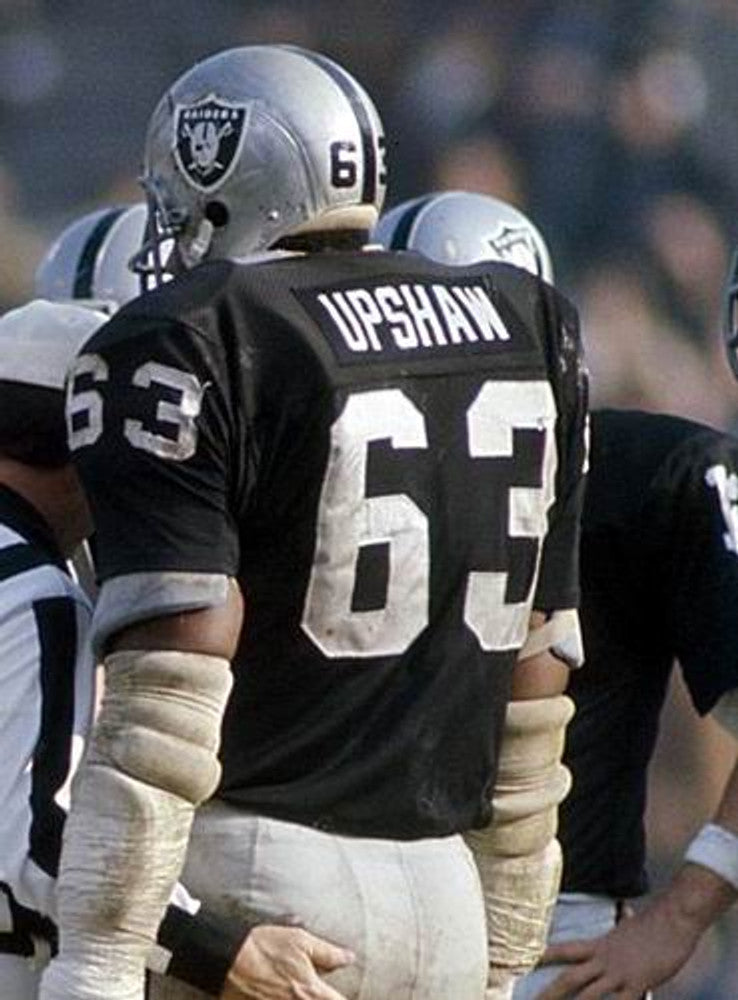 Oakland Raiders Gene Upshaw 1976 Home Throwback Football Jersey product image
