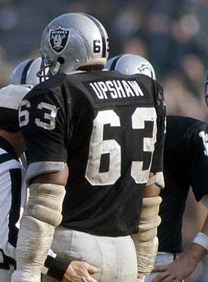 Oakland Raiders Gene Upshaw 1976 Home Throwback Football Jersey product image