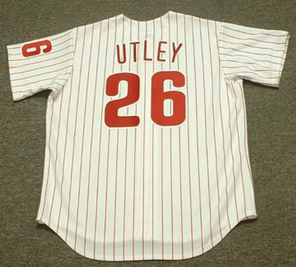 Chase Utley Philadelphia Phillies 2006 Baseball jersey retro stitched fan gear RTJ01484