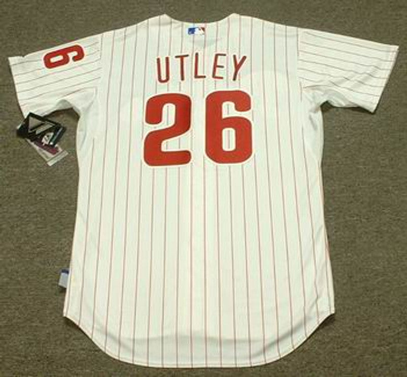 Chase Utley Philadelphia Phillies 2008 Baseball jersey retro stitched fan gear RTJ01483