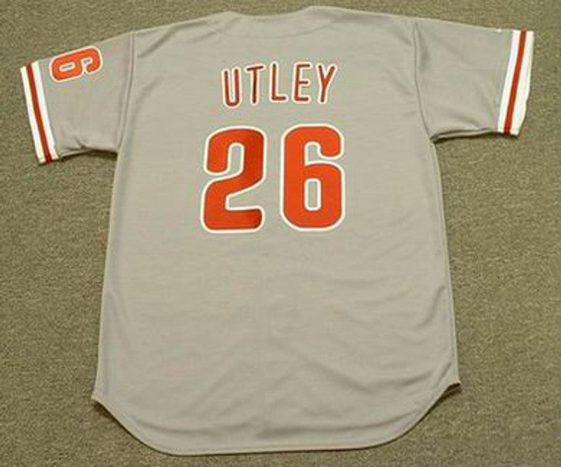 Chase Utley Philadelphia Phillies 2008 Baseball jersey retro stitched fan gear RTJ01482