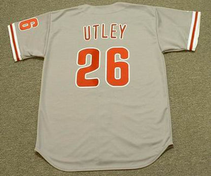 Chase Utley Philadelphia Phillies 2008 Baseball jersey retro stitched fan gear RTJ01482