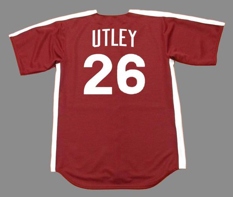 Chase Utley Philadelphia Phillies 1979 Baseball jersey retro stitched fan gear RTJ01487