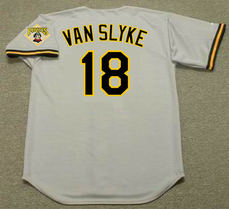 Andy Van Slyke Pittsburgh Pirates 1992 Baseball jersey retro stitched fan gear RTJ01894